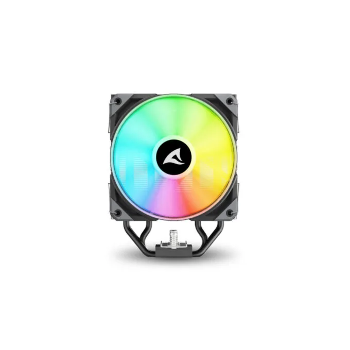 Sharkoon A40 Air Tower CPU Cooler - A40 - 120mm RGB Fan, 4 Heatpipes, Black — image 5