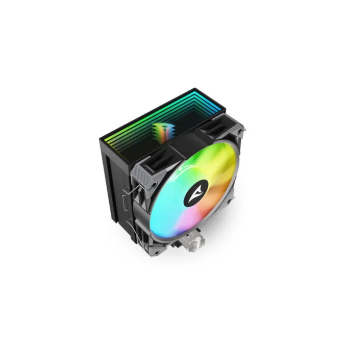 Sharkoon A50 Air Cooler - A50 - RGB 120mm Fan, Black - LGA1700 & AM5 Compatible — image 7