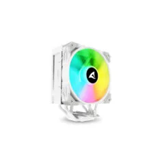 Sharkoon A50 Air Cooler - A50 - White, 5x6mm Heatpipes, 120mm 4-pin PWM Fan, LGA1700/AM5 Compatible