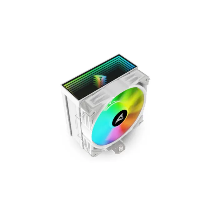 Sharkoon A50 Air Cooler - A50 - White, 5x6mm Heatpipes, 120mm 4-pin PWM Fan, LGA1700/AM5 Compatible — image 7