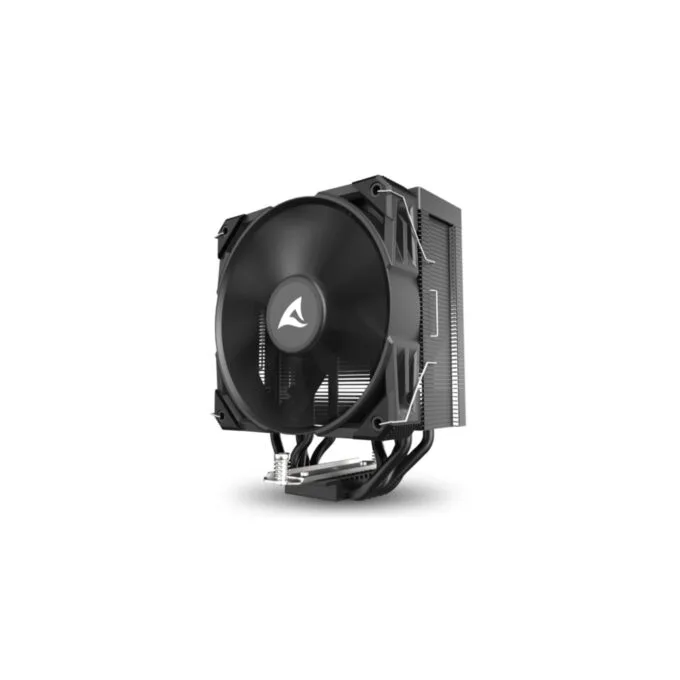 Sharkoon A50 Air Tower CPU Cooler - Black - 120mm PWM Fan, 5 Heatpipes, LGA1700/AM4/AM5 Compatible — image 4