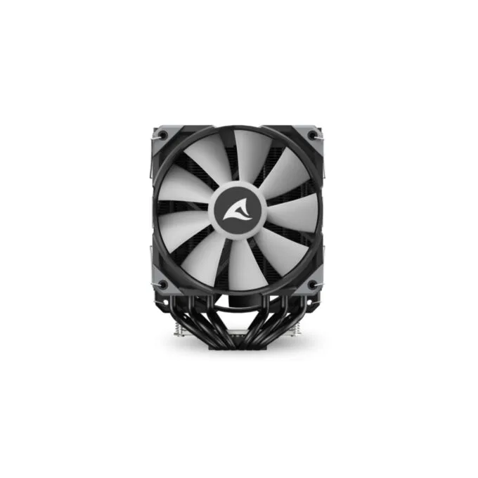 Sharkoon A60 Air Cooler - A60 - RGB Black, Dual 120mm Fans, 6 Heatpipes, LGA1700/AM5 Compatible — image 6