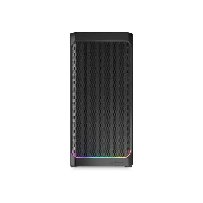 Sharkoon AK4 RGB ATX 1xMetall Black - AK4 RGB - Black metal ATX mid-tower with RGB lighting — image 2