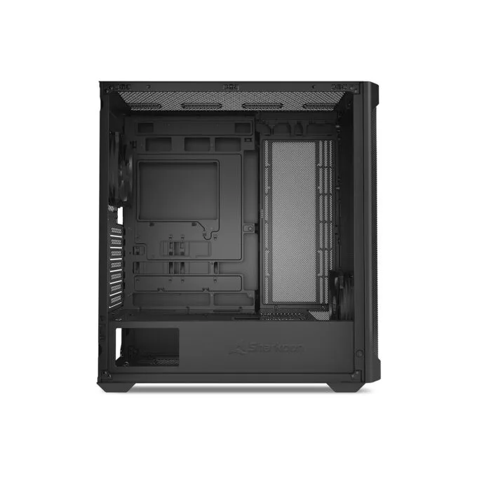 Sharkoon AK4 RGB ATX 1xMetall Black - AK4 RGB - Black metal ATX mid-tower with RGB lighting — image 5