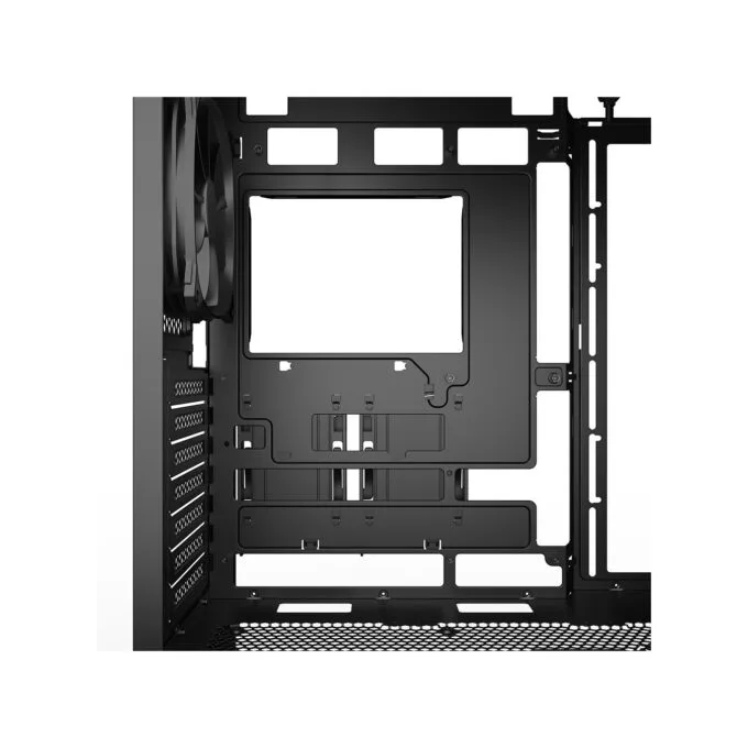 Sharkoon AK4 RGB ATX 1xMetall Black - AK4 RGB - Black metal ATX mid-tower with RGB lighting — image 9