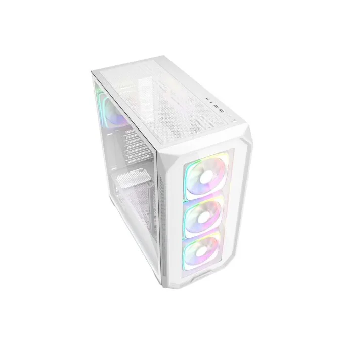 Sharkoon AK5G RGB ATX Case - AK5G - White tempered glass — image 3