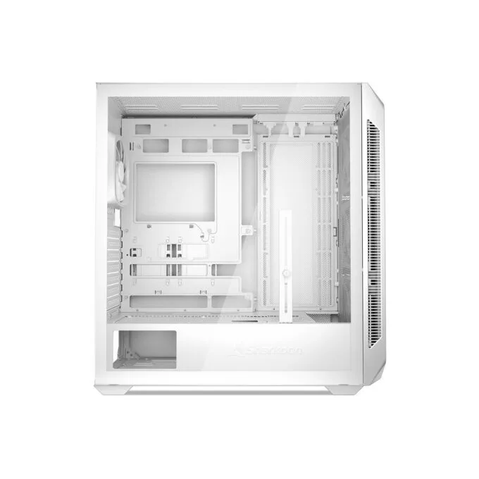 Sharkoon AK5G RGB ATX Case - AK5G - White tempered glass — image 4