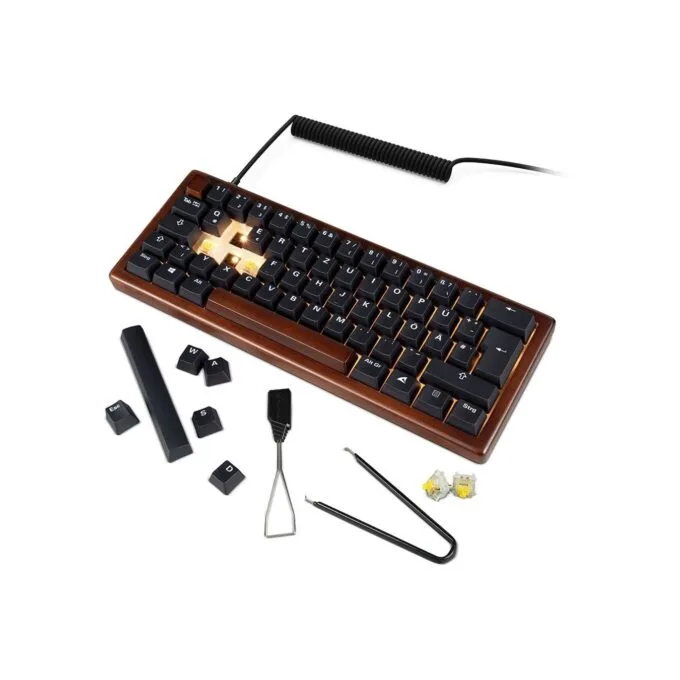Sharkoon Gaming Keyboard Skiller SGK50S4 Gen2 Wood Black - SGK50S4 Gen2 - Wood Black — image 6