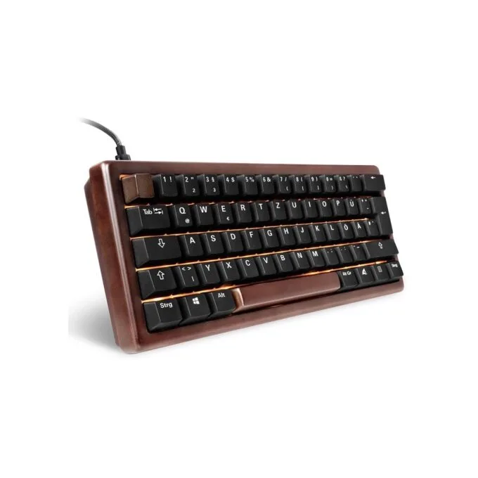 Sharkoon Gaming Keyboard Skiller SGK50S4 Gen2 Wood Black - SGK50S4 Gen2 - Wood Black — image 1