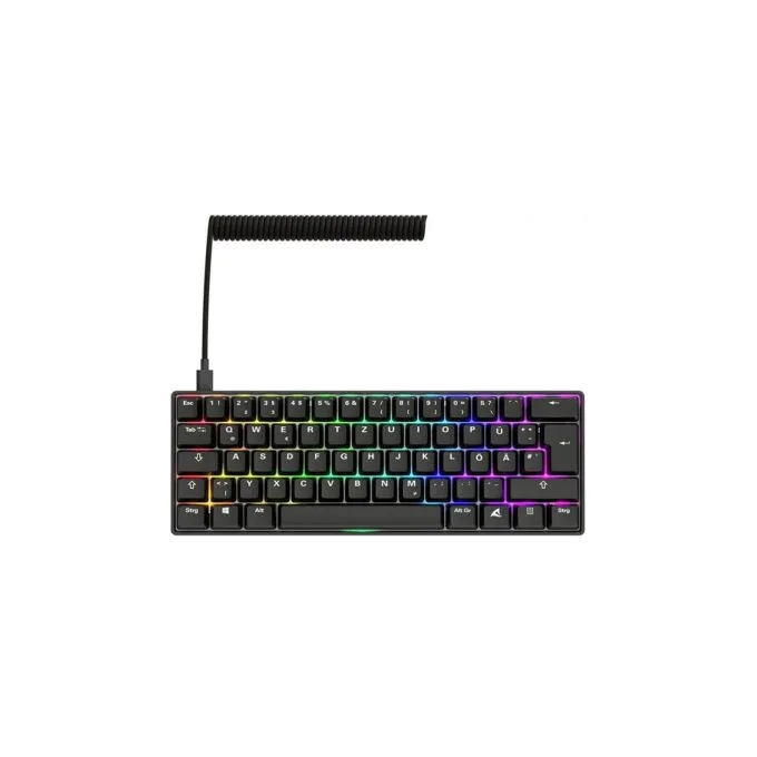 Sharkoon Gaming Tastatur Skiller SGK50S4 Gen2 - DE layout, PBT scw-gel — image 2