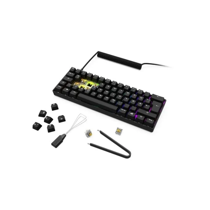 Sharkoon Gaming Tastatur Skiller SGK50S4 Gen2 - DE layout, PBT scw-gel — image 11