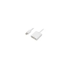 Sharkoon Mini DisplayPort to DVI Adapter - 15 cm - White, Gold-Plated Contacts, DP 1.2, 4K