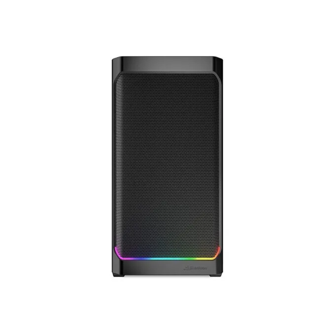 Sharkoon MK4W RGB Micro-ATX Case with Glass Panel - MK4W - RGB, Black — image 2