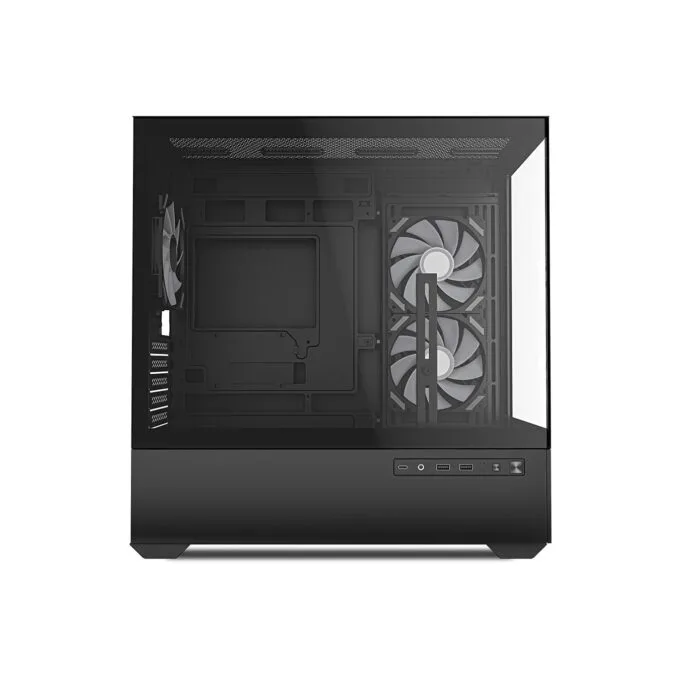 Sharkoon MK6 RGB Micro-ATX 1xGlas Black - MK6 RGB - Black Glass Panel — image 4