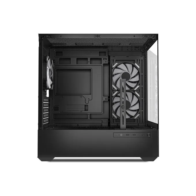 Sharkoon MK6 RGB Micro-ATX 1xGlas Black - MK6 RGB - Black Glass Panel — image 5