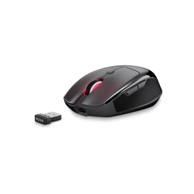 Sharkoon OfficePal M25W - Right-Hand Wireless Gaming Mouse, Black, 4000 DPI, USB-C & 2.4 GHz — image 5