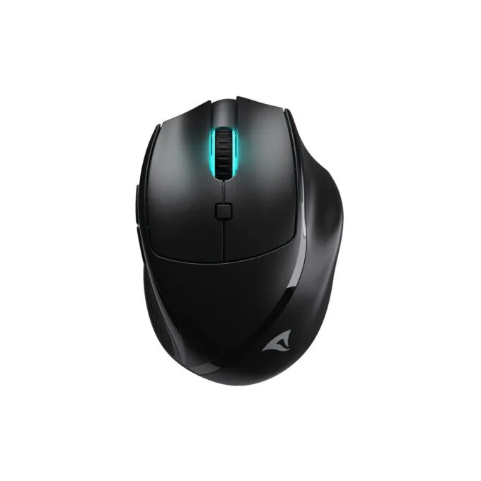 Sharkoon OfficePal M25W - Right-Hand Wireless Gaming Mouse, Black, 4000 DPI, USB-C & 2.4 GHz — image 1