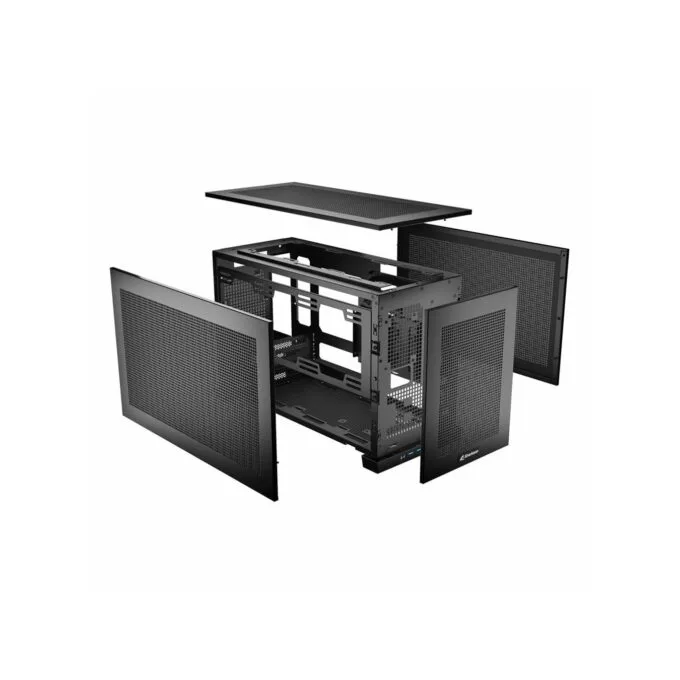 Sharkoon Rebel C20 RGB ITX - C20 - Black with RGB lighting — image 13