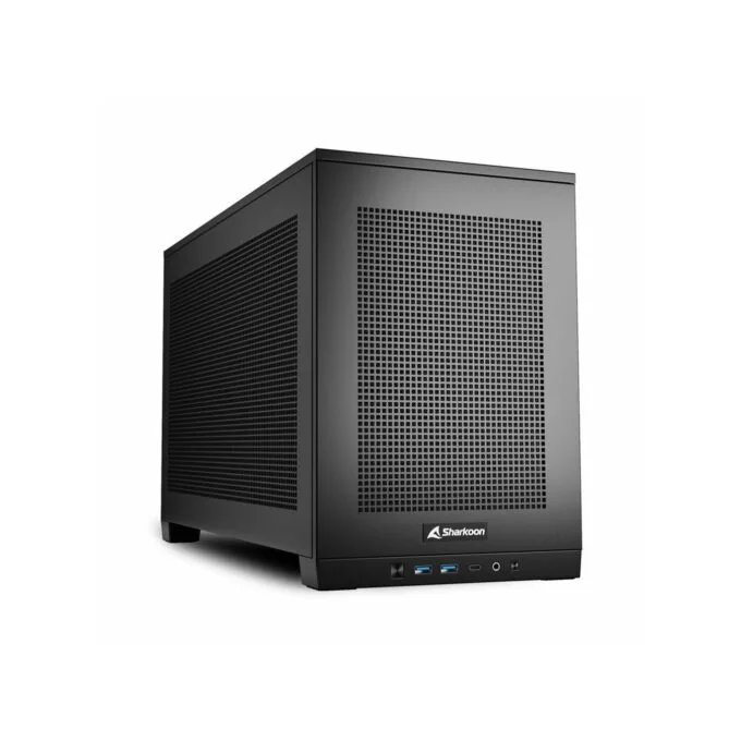 Sharkoon Rebel C20 RGB ITX - C20 - Black with RGB lighting — image 1