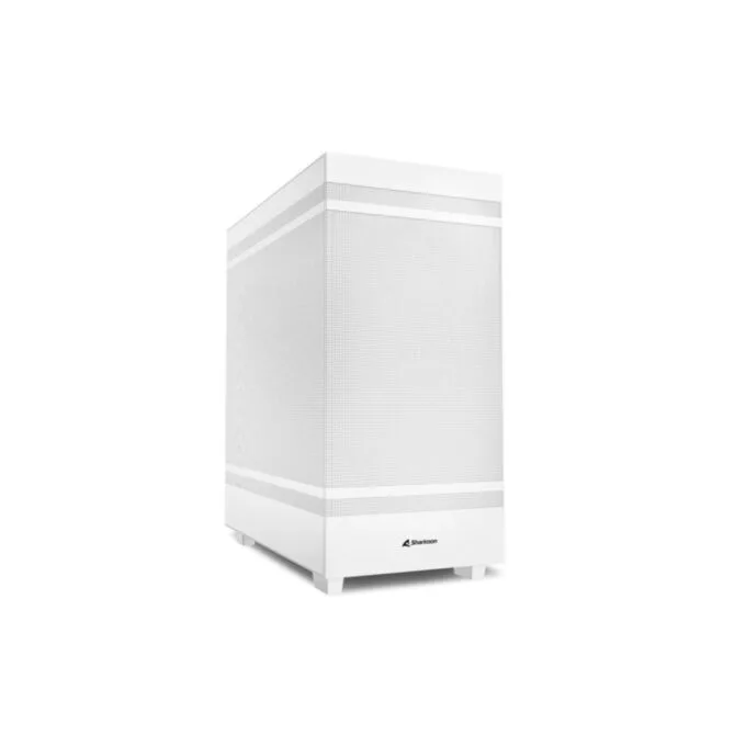 Sharkoon Rebel C50 - Full Tower PC Case (White) - ATX/mATX/Mini-ITX, USB-C, 400mm GPU, 168mm CPU Cooler — image 1
