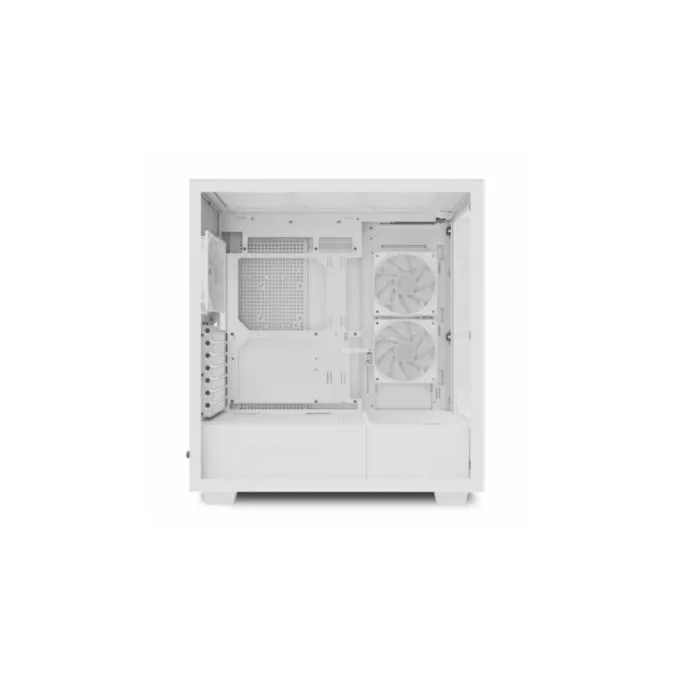 Sharkoon Rebel C60 RGB - White Mid-Tower PC Case with Tempered Glass, ARGB Fans, USB-C & 2×USB-A — image 4