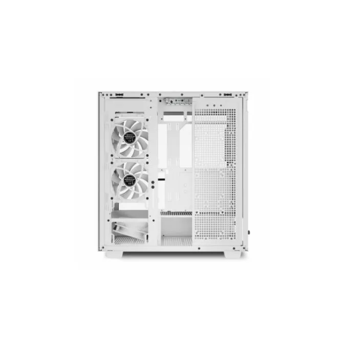 Sharkoon Rebel C60 RGB - White Mid-Tower PC Case with Tempered Glass, ARGB Fans, USB-C & 2×USB-A — image 7