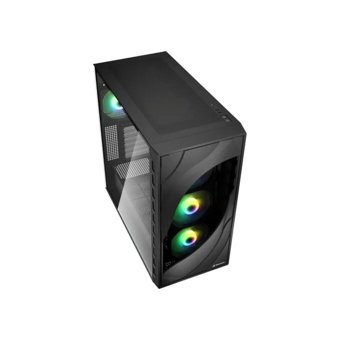 Sharkoon Rebel C80G RGB ATX PC Case - C80G - Black Glass Panel — image 3