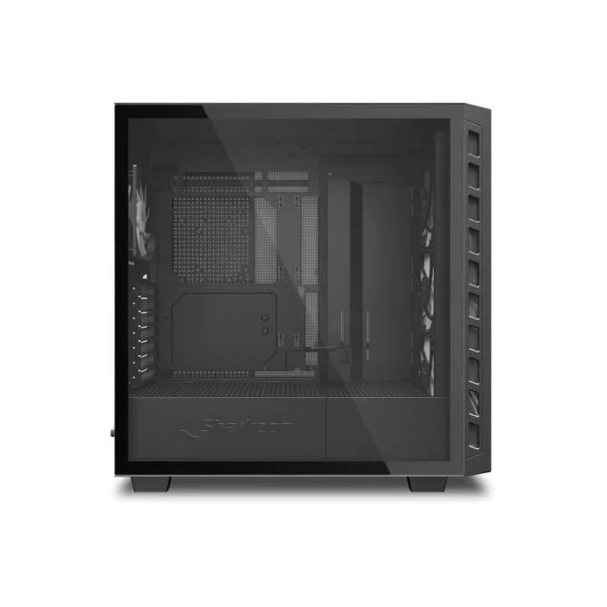 Sharkoon Rebel C80G RGB ATX PC Case - C80G - Black Glass Panel — image 4