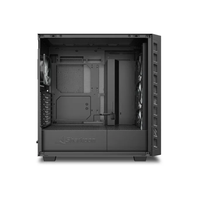 Sharkoon Rebel C80G RGB ATX PC Case - C80G - Black Glass Panel — image 5
