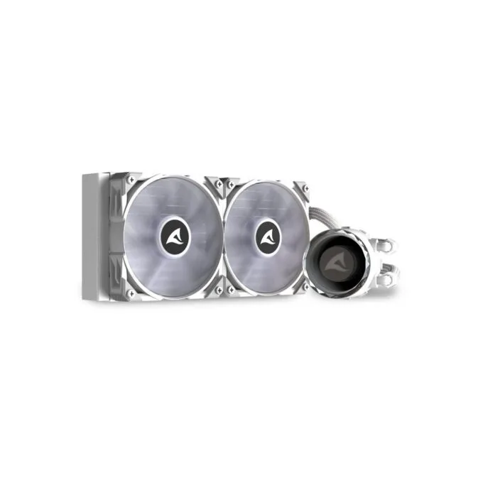 Sharkoon S80 RGB White AIO 240mm - S80 - White RGB — image 2