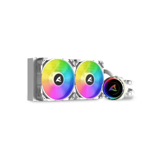 Sharkoon S80 RGB White AIO 240mm - S80 - White RGB — image 1
