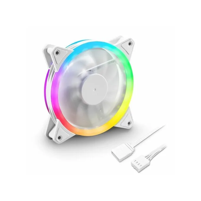 Sharkoon SHARK Blades PWM RGB Fan - White - 120mm — image 2