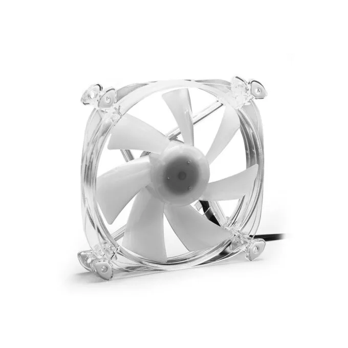 Sharkoon SHARK Disc PWM RGB Fan - SHARK Disc - 120 mm, Transparent — image 3