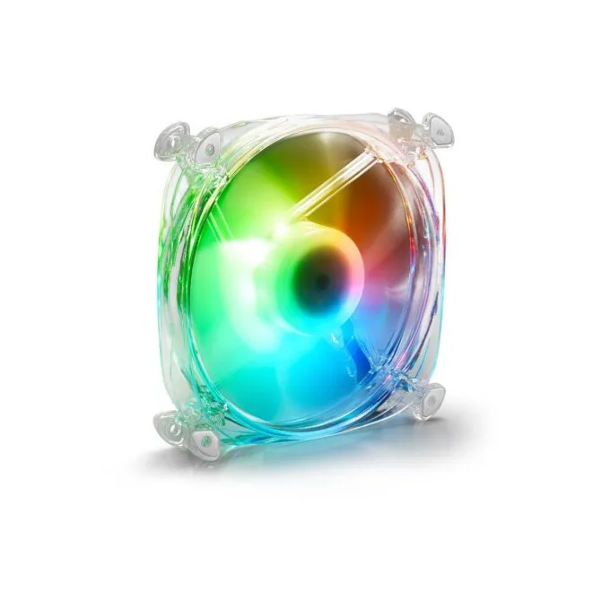 Sharkoon SHARK Disc PWM RGB Fan - SHARK Disc - 120 mm, Transparent — image 5