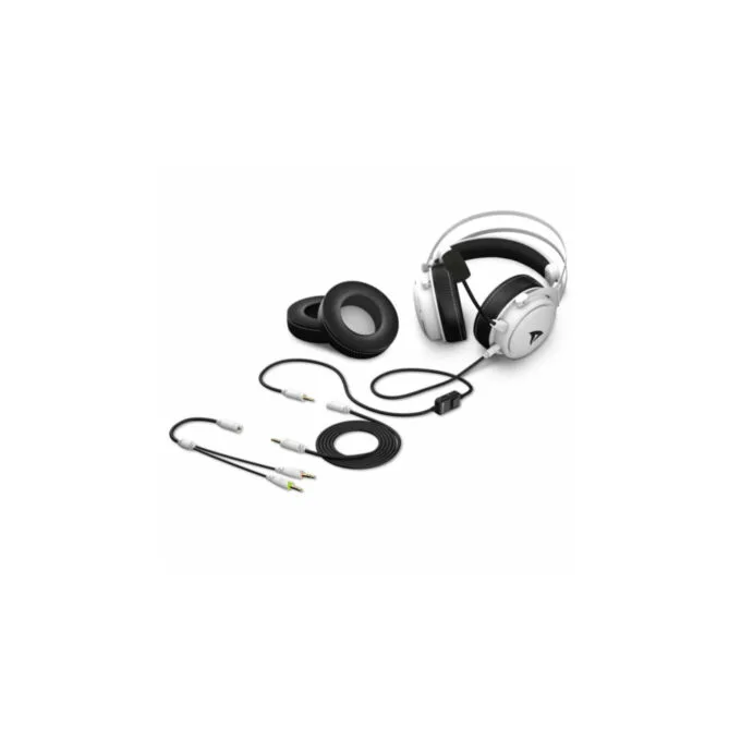 Sharkoon SKILLER SGH50 - White - Gaming Headset, Hi-Res Audio, Detachable Microphone — image 6