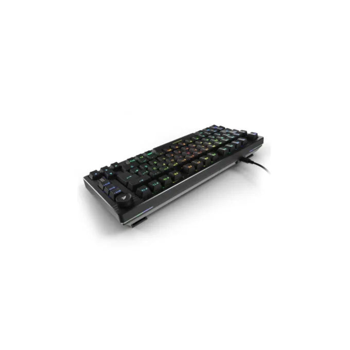 Sharkoon Skiller SGK25 - 75% Hot-Swap Mechanical Gaming Keyboard, Huano Red, RGB LED, 64KB Onboard, Black — image 5