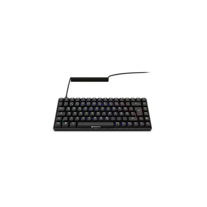 Sharkoon Skiller SGK50 S3 - 75% PBT Mechanical Keyboard, Gateron G Pro Yellow, Per-Key RGB, 256KB Onboard — image 4