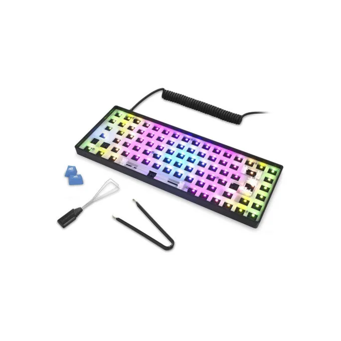 Sharkoon SKILLER SGK50 S3 Barebone - 75% RGB Wired USB-C Keyboard, 256KB Onboard Memory, Black — image 9