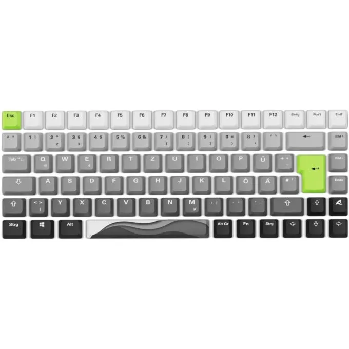 Sharkoon SKILLER SGK50 S3 Design Bundle D5 - SGK50 - Gray Neon-Green — image 3