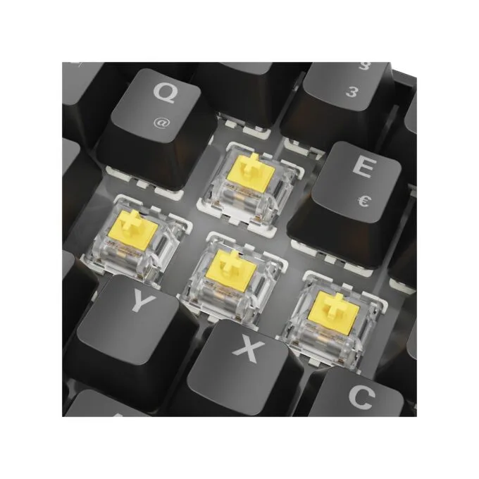 Sharkoon Skiller SGK50S4 Gen2 Keyboard - SGK50S4 Gen2 - Black-Yellow D — image 7