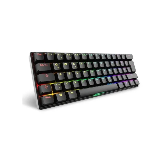 Sharkoon Skiller SGK50S4 Gen2 Keyboard - SGK50S4 Gen2 - Black-Yellow D — image 1