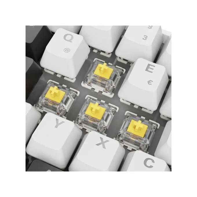 Sharkoon Skiller SGK50S4 Gen2 - SGK50S4 Gen2 - White-Yellow DE — image 7