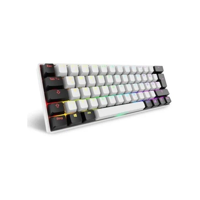Sharkoon Skiller SGK50S4 Gen2 - SGK50S4 Gen2 - White-Yellow DE — image 1