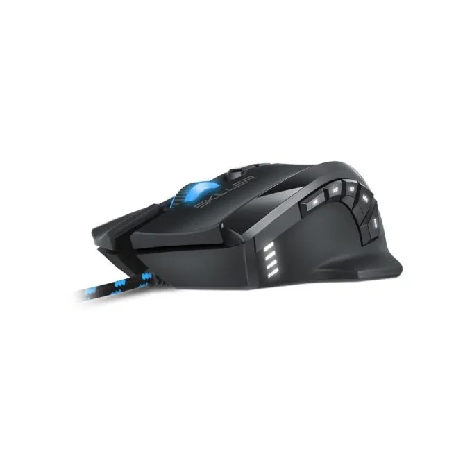 Sharkoon Skiller SGM1 Gaming Mouse - Wired, Right-Hand, 12 Buttons, 10800 DPI, Black — image 3