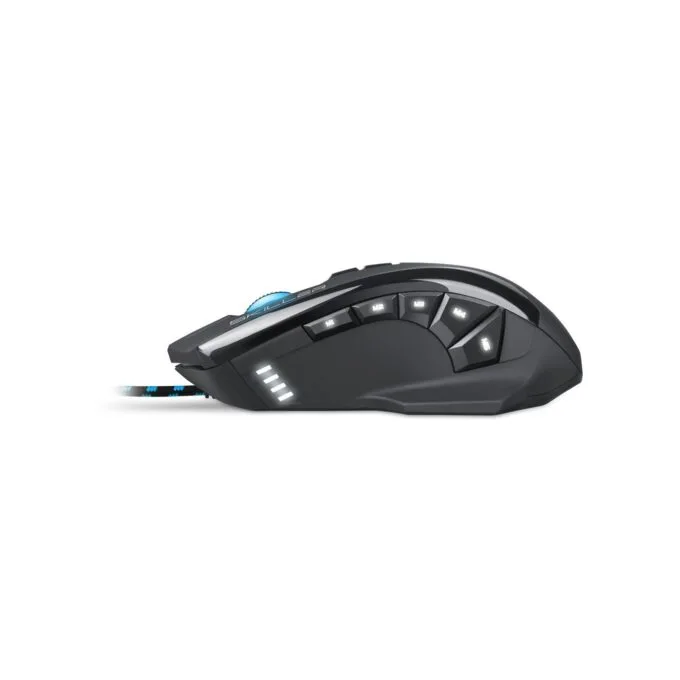 Sharkoon Skiller SGM1 Gaming Mouse - Wired, Right-Hand, 12 Buttons, 10800 DPI, Black — image 4