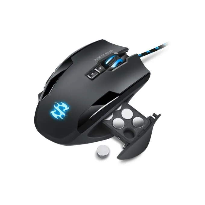 Sharkoon Skiller SGM1 Gaming Mouse - Wired, Right-Hand, 12 Buttons, 10800 DPI, Black — image 5