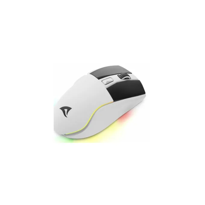 Sharkoon Skiller SGM50W White Gaming Mouse 6400 DPI RGB Dock — image 3