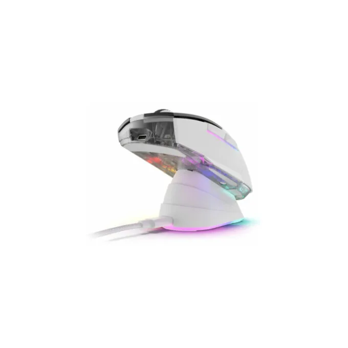 Sharkoon Skiller SGM50W White Gaming Mouse 6400 DPI RGB Dock — image 7