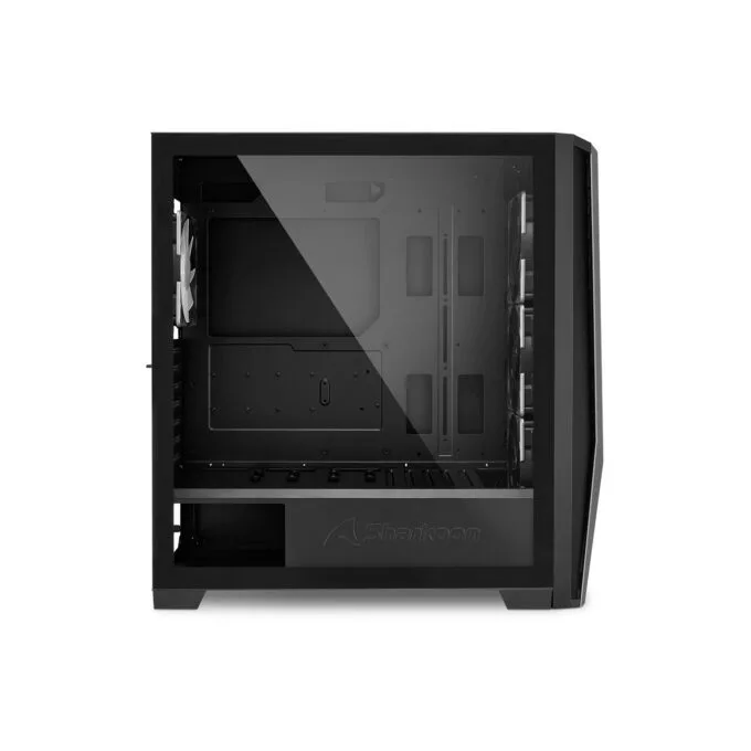 Sharkoon TG7M RGB Mid-Tower PC Case - Black, E-ATX/ATX/mATX/Mini-ITX, Tempered Glass, ARGB Fans, USB-C — image 8