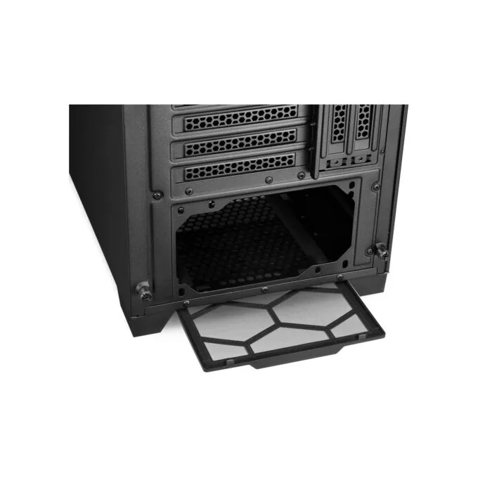 Sharkoon TG7M RGB Mid-Tower PC Case - Black, E-ATX/ATX/mATX/Mini-ITX, Tempered Glass, ARGB Fans, USB-C — image 9